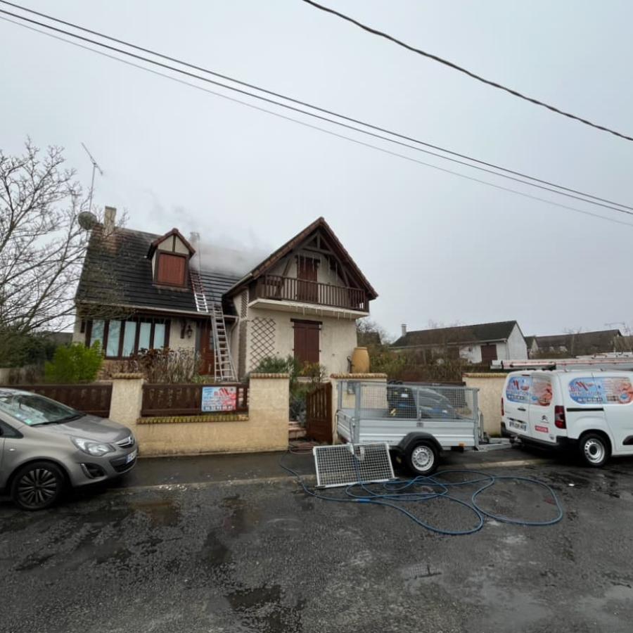 Nettoyage de toiture